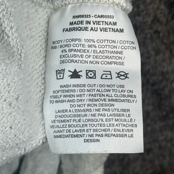 Nike Mens Joggers XL Heather Grey French Terry Sweatpants - Picture 3 of 9